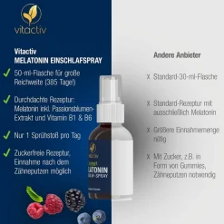 Melatonin Einschlaf-Spray - Gemischte Früchte|Feelgood Shop Clearance