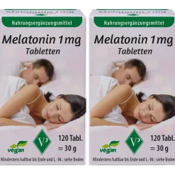 Melatonin 1 mg Tabletten vegan> Online