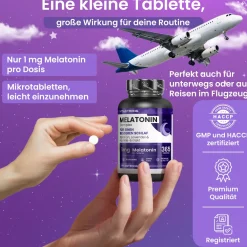 Melatonin Vitastrong Komplex, 365 Mikro-Tabletten><noscript><img width=