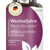 Meno Komplex Wechseljahre Kapseln - Yamswurzel & Rotklee für die Menopause - DocVital®| Discount