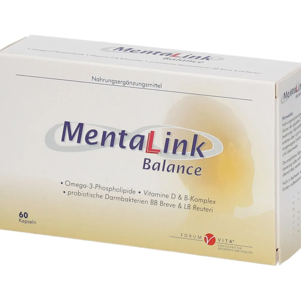 MentaLink Balance Omega 3 Darm-Hirn Achse - DHA EPA | Forum Vita®> Discount