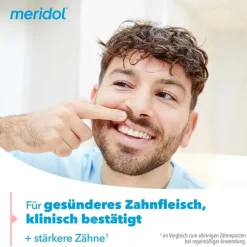 Zahnfleischschutz antibakterielle Mundspülung|Meridol Online
