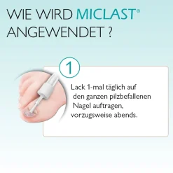 MICLAST® 80 mg/g wirkstoffhaltiger Nagellack gegen Nagelpilz 2x3ml><noscript><img width=