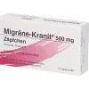 Migräne-Kranit® 500 mg Zäpfchen> Outlet