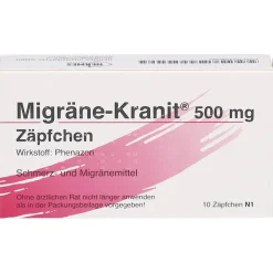 Migräne-Kranit® 500 mg Zäpfchen><noscript><img width=