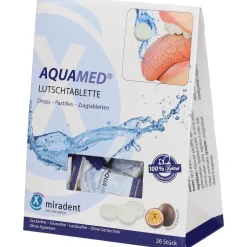 Aquamed Mundtrockenheits-Lutschtablette|Miradent Best