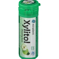 Xylitol Chewing Gum Apfel für Kinder|Miradent
