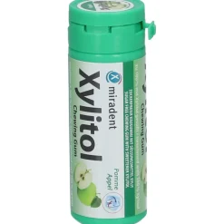 Xylitol Chewing Gum Apfel für Kinder|Miradent