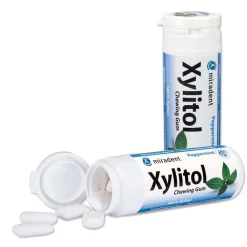 Xylitol Chewing Gum Minze|Miradent Online