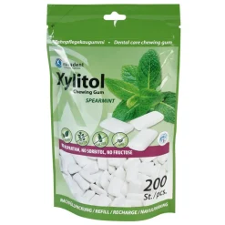 Xylitol Zahnpflegekaugummi Spearmint>Miradent Hot