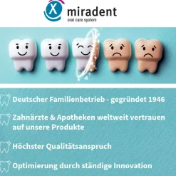 Xylitol zuckerfreie Drops, Minze|Miradent Hot