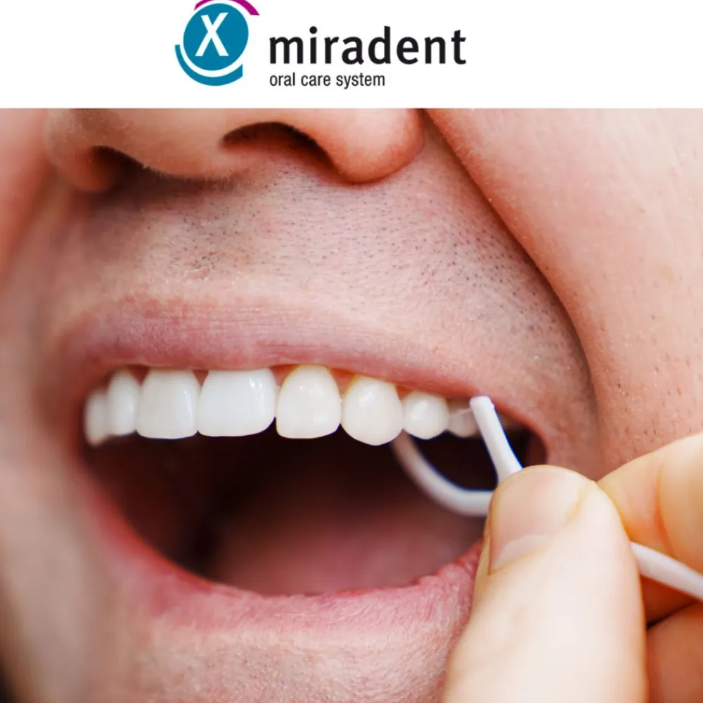 Zahnpick® 2-in1: Floss + Pick>Miradent Best