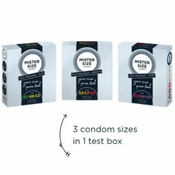 Probierpackung 60-64-69>MISTER SIZE New