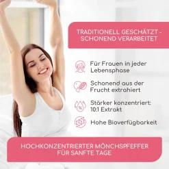 Mönchspfeffer Kapseln Hochdosiert, 20 mg pro Kapsel, 10:1 Extrakt, 240 St -><noscript><img width=