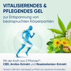 ® CBD Aktiv-Gel: Vitalisierendes und pflegendes Gel zur Entspannung beanspruchter Körperpartien. Mit hochkonzentriertem CBD (><noscript><img width=