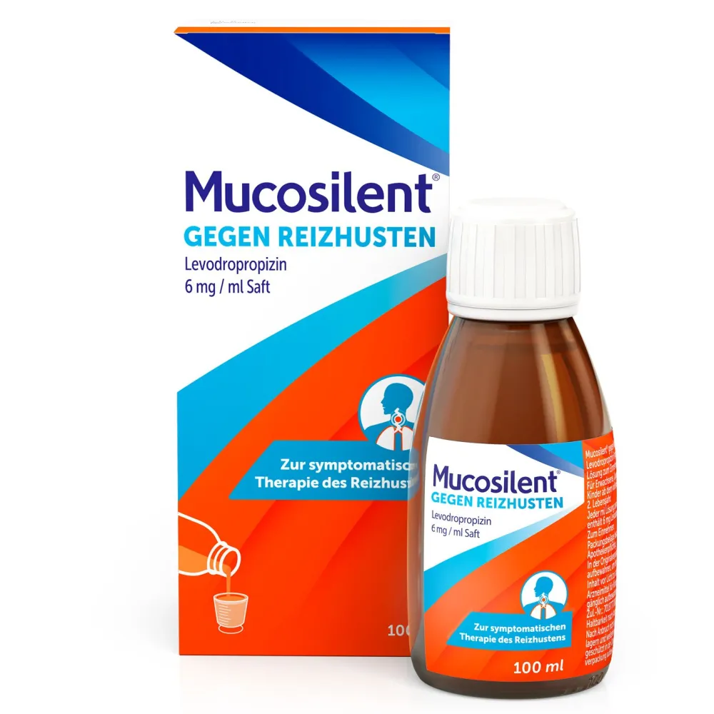 Mucosilent gegen Reizhusten | Hustenstiller | Langanhaltend | Ab 2 Jahren> Best