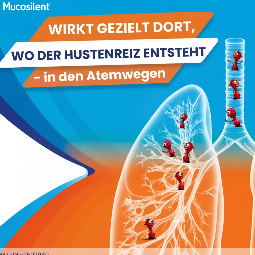 Mucosilent gegen Reizhusten | Hustenstiller | Langanhaltend | Ab 2 Jahren> Best