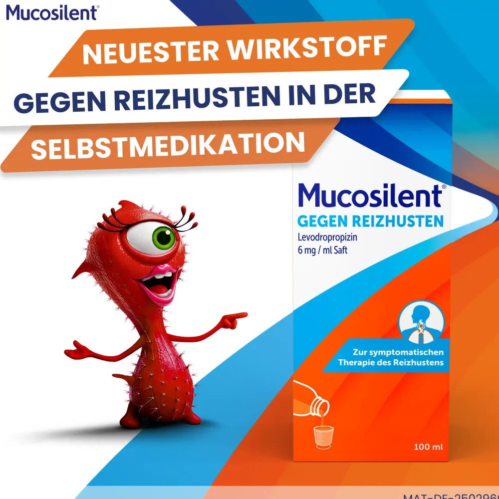 Mucosilent gegen Reizhusten | Hustenstiller | Langanhaltend | Ab 2 Jahren> Best