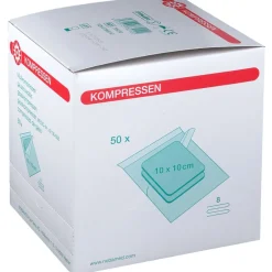 Mullkompressen steril 8-fach 10 x 10 cm| Discount