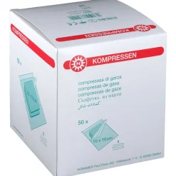 Mullkompressen steril 8-fach 10 x 10 cm| Discount