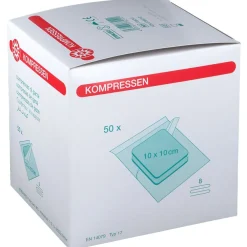 Mullkompressen steril 8-fach 10 x 10 cm| Discount