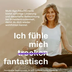 ® FeuchtCreme - Vaginalcreme bei Scheidentrockenheit - hormonfrei - für tägliche Intimpflege|Multi-Gyn New