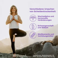 ® FeuchtCreme - Vaginalcreme bei Scheidentrockenheit - hormonfrei - für tägliche Intimpflege|Multi-Gyn New