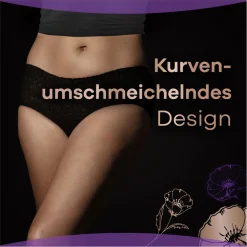 Multipack 2x Discreet Boutique Inkontinenz Pants Black M 9St><noscript><img width=