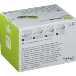 SafetyLancets Comfort Sicherheitsnadeln 28G 1,5 mm><noscript><img width=