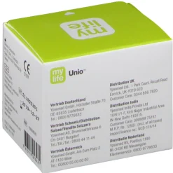 Unio Blutzucker-Teststreifen><noscript><img width=