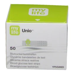 Unio Blutzucker-Teststreifen><noscript><img width=