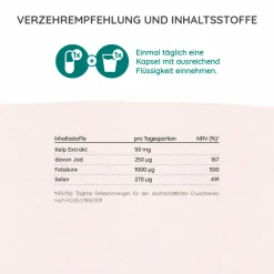 Schilddrüsenkraft - Jod + Selen|MYLILY Discount