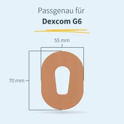 | Dexcom G6 / ONE Ringpatch - Oval><noscript><img width=