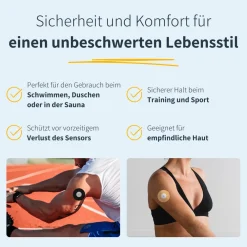| Freestyle Libre 1 & 2 Ringpatch - Round|MySweetStitch Online