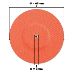| Freestyle Libre 1 & 2 Overpatch - Round>MySweetStitch Hot
