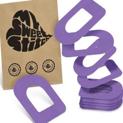 | Omnipod 4 / 5 / DASH Ringpatch - Oval>MySweetStitch Clearance