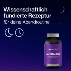 NACHTMAGIE® Magnesiumbisglycinat, Magnesiumtaurat, L-Tryptophan> Sale