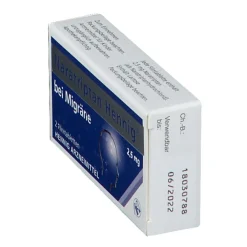 Hennig® 2,5mg bei Migräne>Naratriptan New