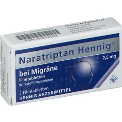 Hennig® 2,5mg bei Migräne><noscript><img width=