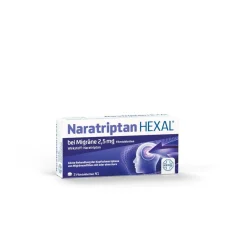 HEXAL® bei Migräne 2,5 mg>Naratriptan Outlet
