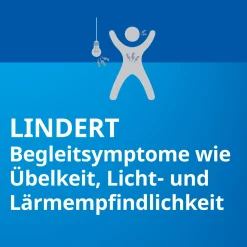 Migräne STADA® 2,5 mg lindert Migränekopfschmerzen mit und ohne Aura><noscript><img width=