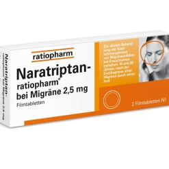 -ratiopharm® bei Migräne 2,5 mg>Naratriptan Discount