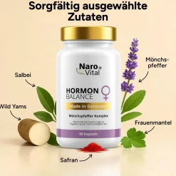 NAROVITAL® Hormon Balance - Frauen Komplex - Kapseln mit Mönchspfeffer><noscript><img width=
