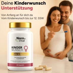 NAROVITAL® Kinderwunsch - Pränatale Vitamine mit Folsäure für Frauen| Online