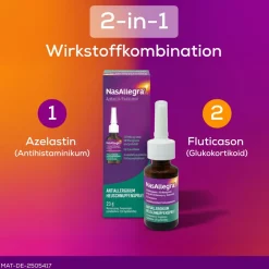 NasAllegra® Heuschnupfenspray I 2-in-1 Wirkstoffkombi bei Pollenallergie - Jetzt 10% mit dem Code nattermann10 sparen*><noscript><img width=