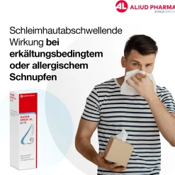 Nasenspray AL 0,1 % bei Schnupfen|Aliud Best