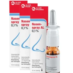 Nasenspray AL 0,1 % bei Schnupfen|