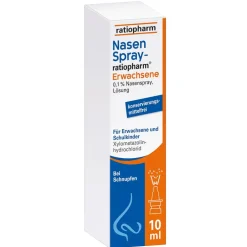 Nasenspray- Erwachsene - bei Schnupfen|ratiopharm Best