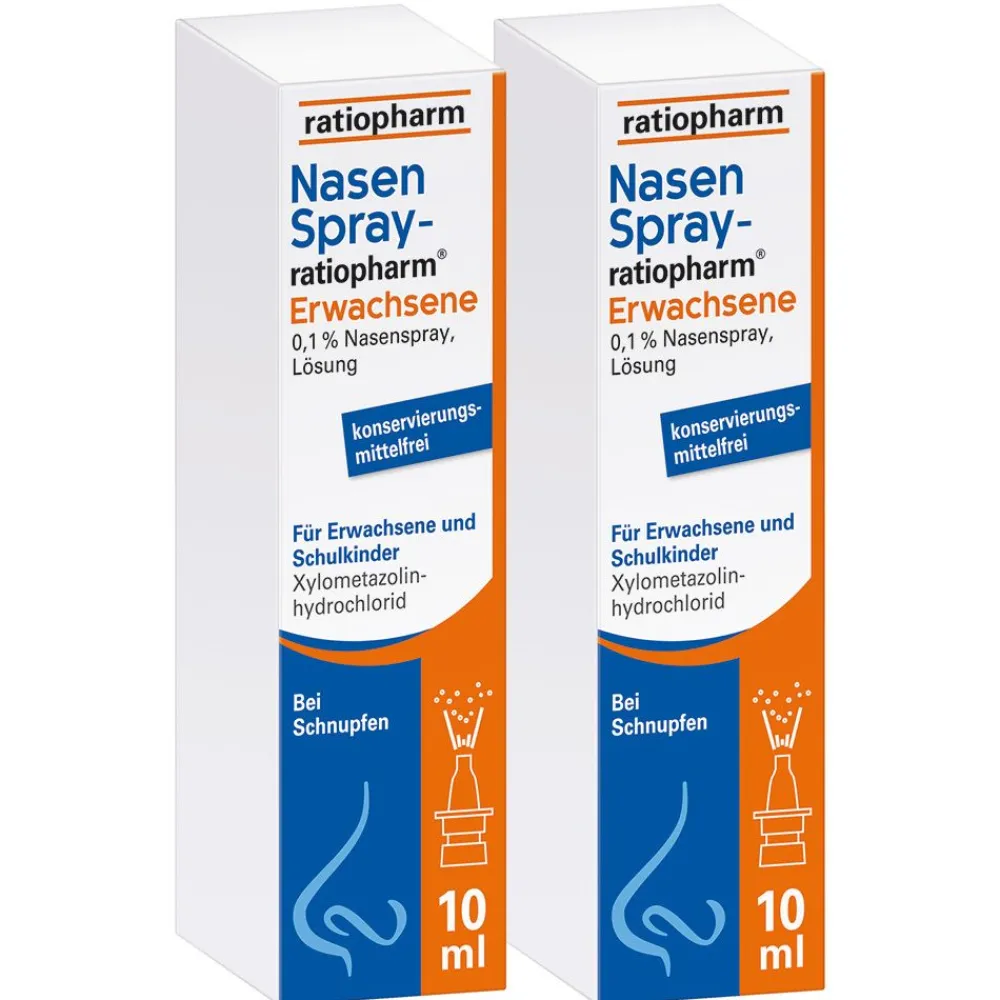 Nasenspray-ratiopharm Erwachsene - bei Schnupfen> Clearance