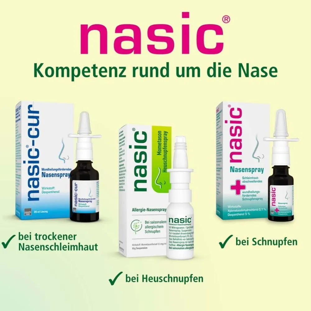 ® Mometason Heuschnupfenspray 18g|nasic Discount